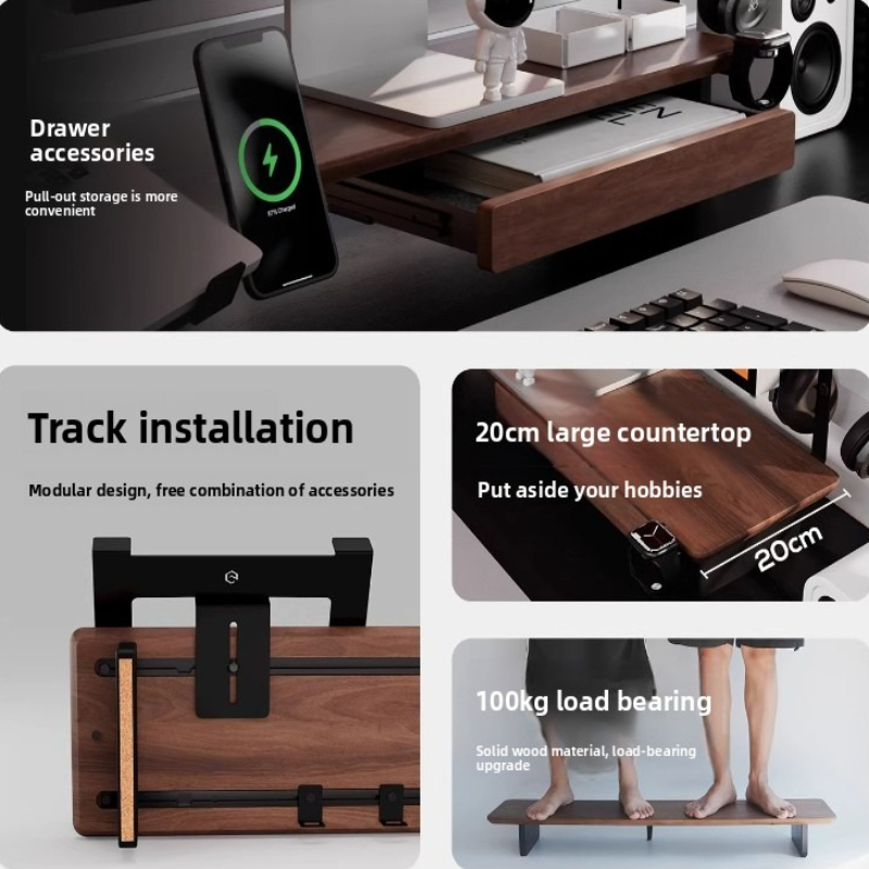 Laptop Accessories Nearby - Z3 Pro Accessoiremonitor Metalen opbergdoos Modulair