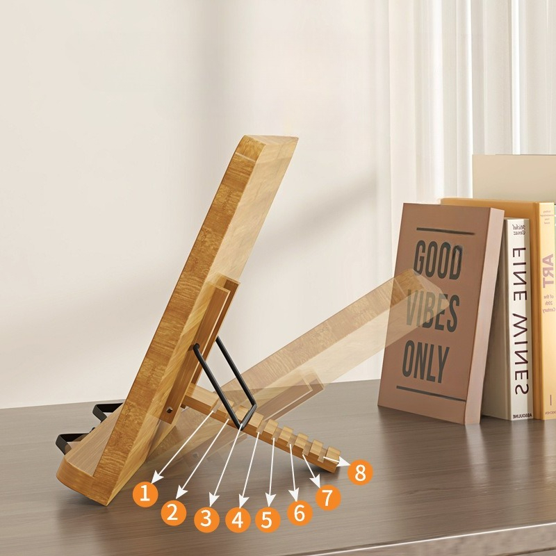Houten leesboekenstandaard, mu - Laptop Office Accessories recensie en prijs