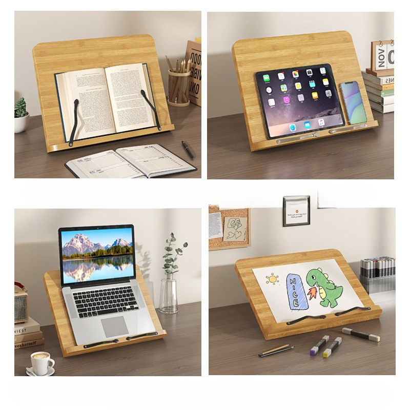 Houten leesboekenstandaard, mu - Laptop Office Accessories recensie en prijs