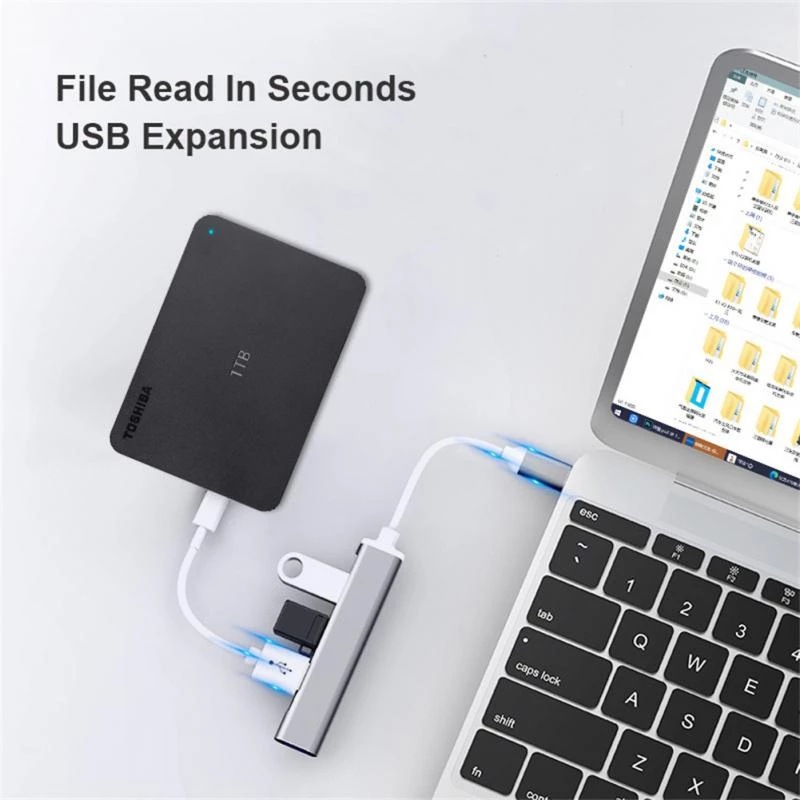 4-in-1 Type-C Extender Hub 4-p - Laptop Accessories Nearby recensie en prijs