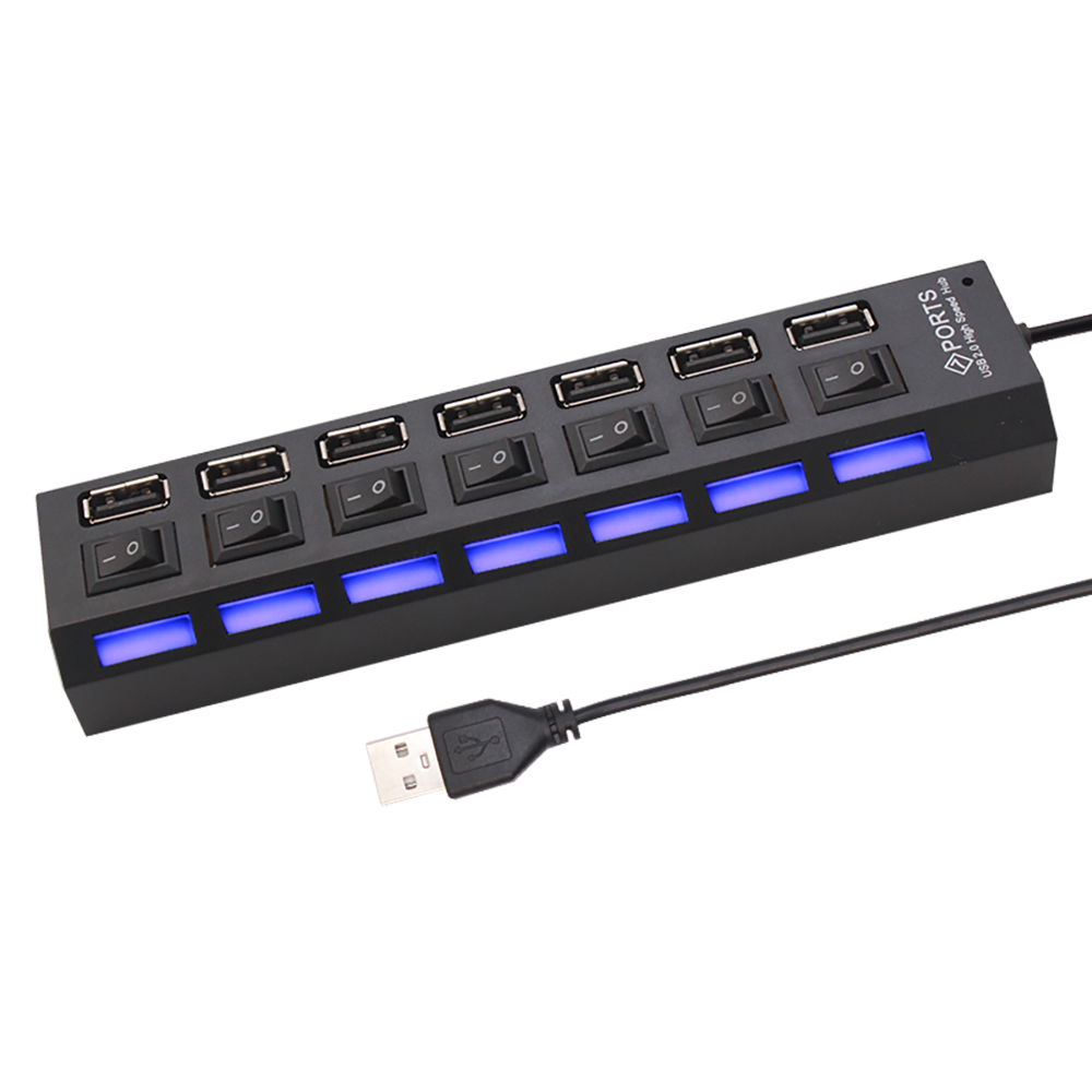 7-poorts USB 2.0 hubsplitter v - Laptop Office Accessories recensie en prijs