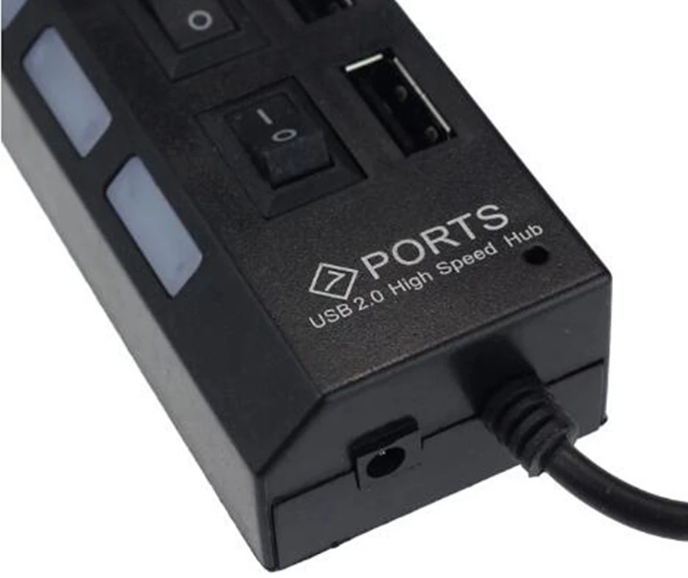 7-poorts USB 2.0 hubsplitter v - Laptop Office Accessories recensie en prijs